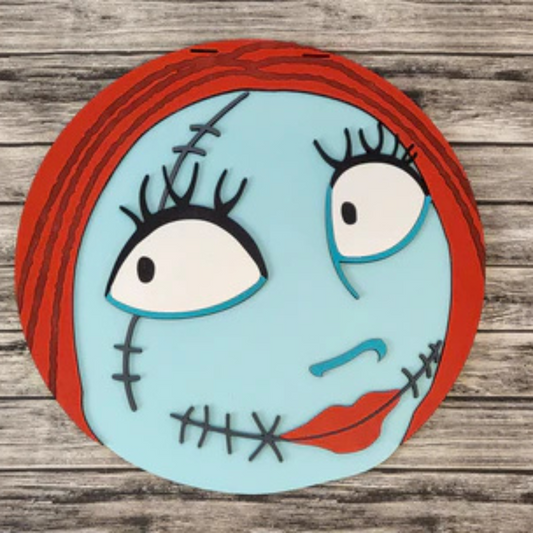 "Sally Halloween" Door Hanger